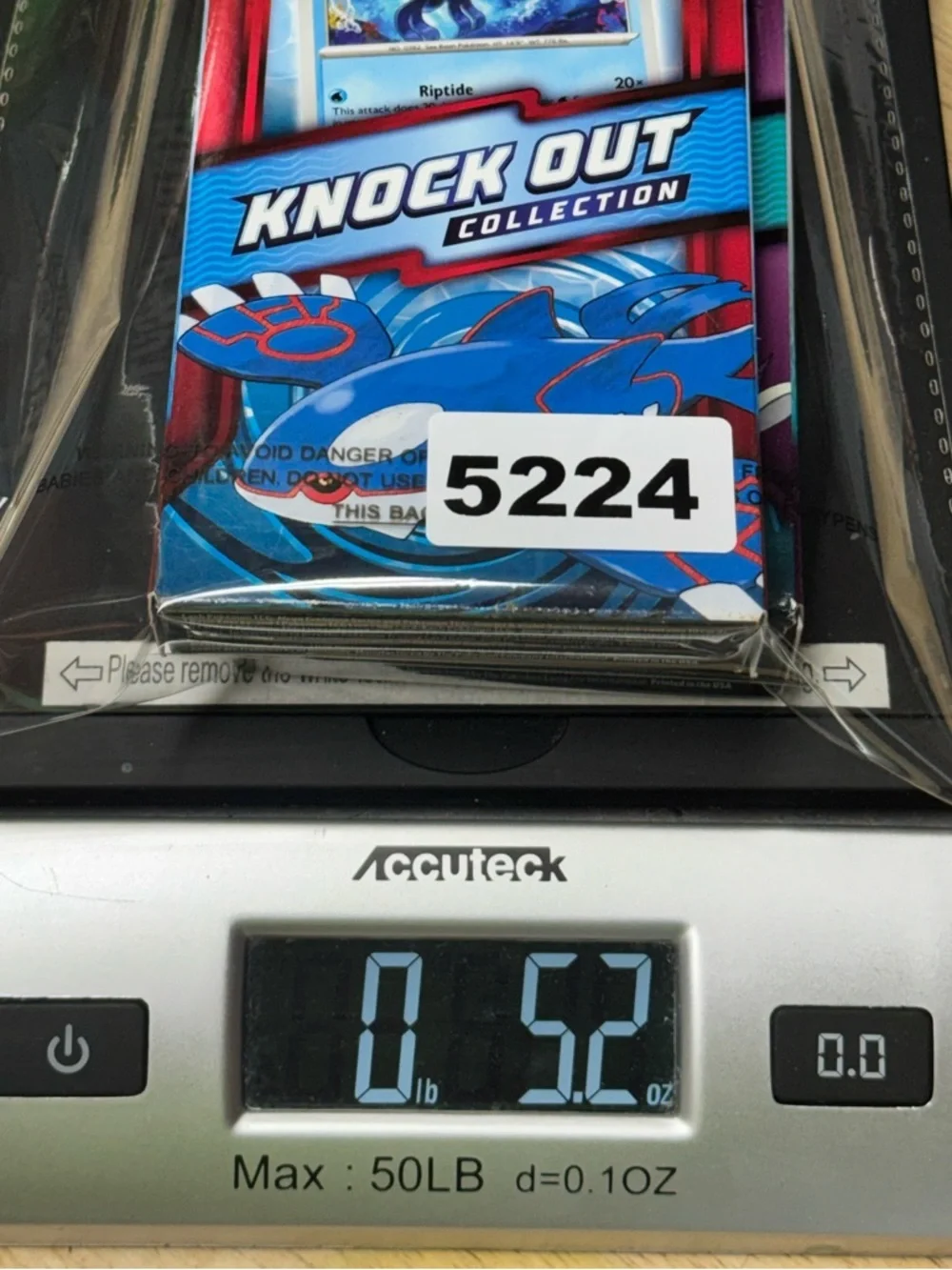 Pokemon TCG Knock Out Collection Bundle Kyogre & Suicune Sealed Packs Lot New